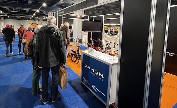 DAHON nahm an der E-Bike Xperience Exhibition 2023 in den Niederlanden teil
