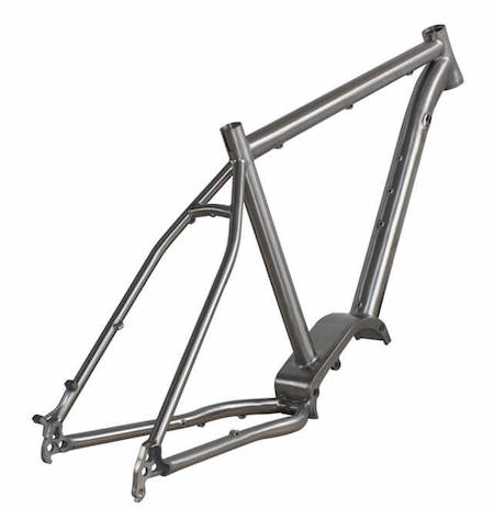 E-Bike-Rahmen aus Titan