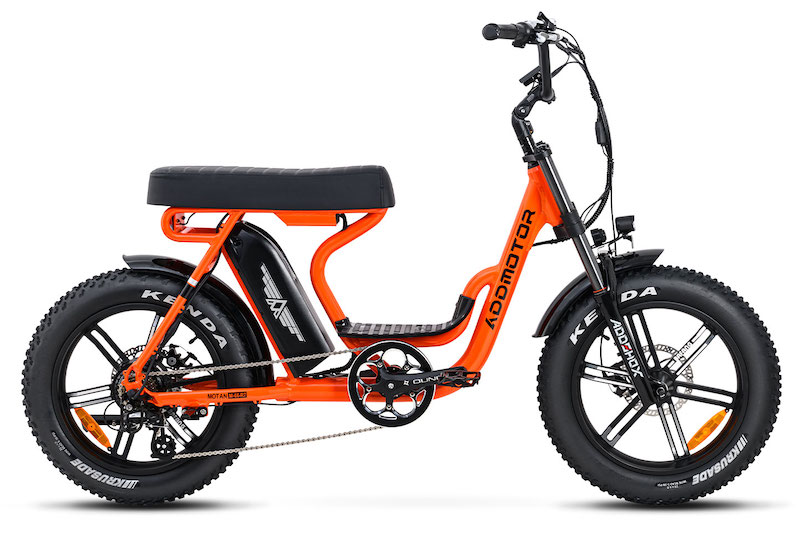Rahmen für Elektrofahrräder im Moped-Stil