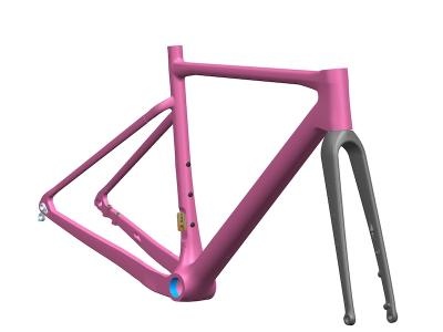 TDC-GR53 Neuer Gravel-Fahrradrahmen mit Scheibenbremse
        