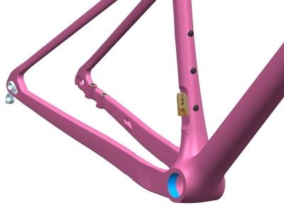 TDC-GR53 Neuer Gravel-Fahrradrahmen mit Scheibenbremse
        